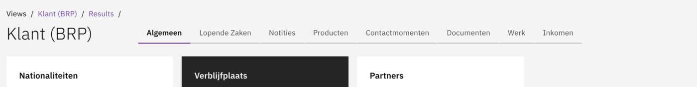 Tabs as seen by users